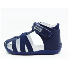 Detské modré sandále pre chlapcov Wanda 557_989898